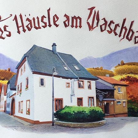 Apartamento Altes Haeusle Am Waschbach-Weinberg Edenkoben Exterior foto